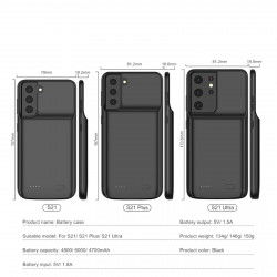Dr. Phone-DrPhone ChargeArmor Case - Chip S21 + (PLUS) - Schokproef - LED Power Indicator - Ingebouwde Powerbank€ 24,95€ 20,62DrPhoneHoesjes / Covers