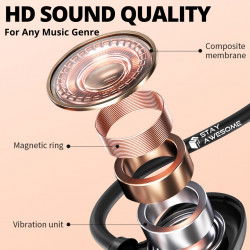 Dr. Phone-DrPhone SonicSport – Bluetooth 5.3 Sport Oordoppen – Surround Sound Oordoppen – Oordoppen Met TouchControl€ 24,95€ 20,62In-ear Oordoppen