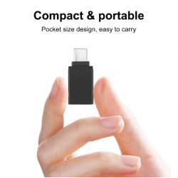 Dr. Phone-DrPhone TA1 USB C naar USB 3.0 OTG Adapter – Type C mannelijk naar USB 3.0 Vrouwelijk Converter – Zilver€ 7,95€ 6,57OTG 8720118722060