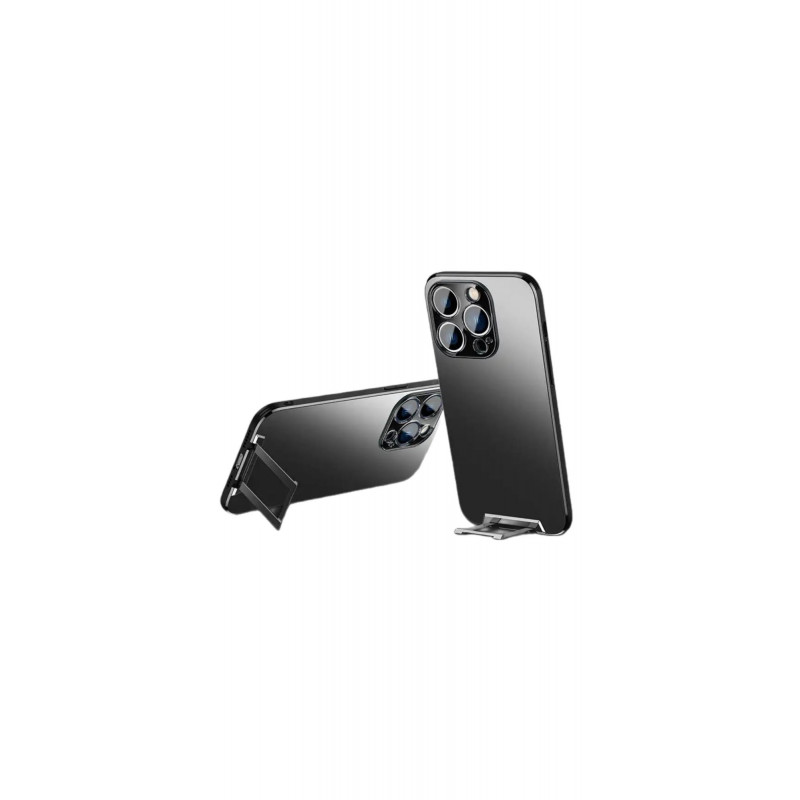 Dr. Phone-DrPhone UMC - Hard Case - Onzichtbare Standhouder - Matte Backcover - Camera Bescherming - Geschikt voor Iphone 14 Pro - Zwart€ 22,95€ 18,97Apple
