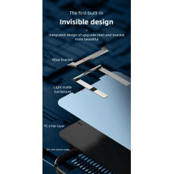 Dr. Phone-DrPhone UMC - Hard Case - Onzichtbare Standhouder - Matte Backcover - Camera Bescherming - Geschikt voor Iphone 14 Pro - Zwart€ 22,95€ 18,97Apple