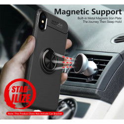 Dr. Phone-DrPhone SPC - Back Cover - TPU - Hoesje Met Ringhouder - Volledige bescherming - Magnetisch - Geschikt voor Iphone XR - Rood€ 9,95€ 8,22Apple