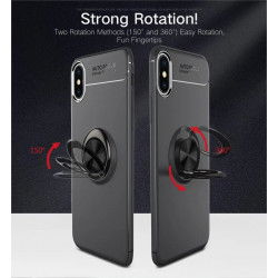 Dr. Phone-DrPhone SPC - Back Cover - TPU - Hoesje Met Ringhouder - Volledige bescherming - Magnetisch - Geschikt voor Iphone XR - Rood€ 9,95€ 8,22Apple
