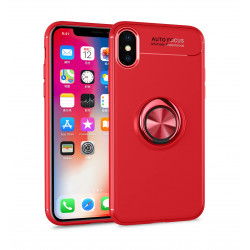 Dr. Phone-DrPhone SPC - Back Cover - TPU - Hoesje Met Ringhouder - Volledige bescherming - Magnetisch - Geschikt voor Iphone XR - Rood€ 9,95€ 8,22Apple