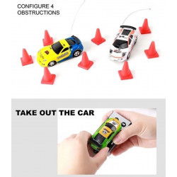 Dr. Phone-DrPhone TinyCars - Sport R/C Racer Radio Besturing - 20 KM/H - RC Micro Racing Bestuurbare Auto Inclusief Pionnen - Yellow Rider€ 19,95€ 16,49DrPhoneRC Auto's