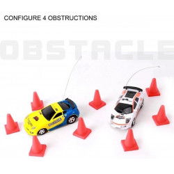 Dr. Phone-DrPhone TinyCars - Sport R/C Racer Radio Besturing - 20 KM/H - RC Micro Racing Bestuurbare Auto Inclusief Pionnen - Yellow Rider€ 19,95€ 16,49DrPhoneRC Auto's