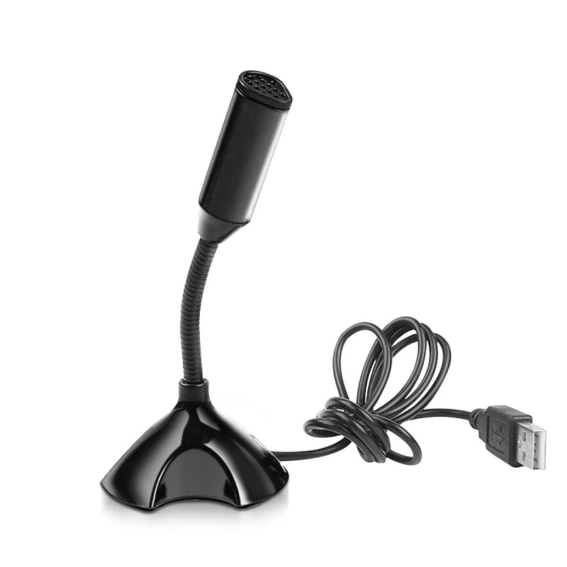 Dr. Phone-DrPhone MPM - Mini Microfoon Met Houder - USB - Verstelbaar - Plug & Play - Compact - Plastic - Zwart€ 9,95€ 8,22DrPhoneMicrofoon