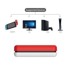 Dr. Phone-DrPhone NS07+ Route Air Bluetooth Draadloze Audio Adapter – aptX LL/ AptX / SBC- Bluetooth 5.0 – USB C + USB - Draadloze Zender€ 28,95€ 23,93DrPhoneBluetooth Adapter8720118930229