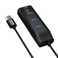Dr. Phone-LUXWALLET BlazePort – 4-poorts USB 3.0 Hub Hub – Hoge Transfer Snelheid - Compatibiliteit met Desktop – Zwart€ 17,95€ 14,83Hub