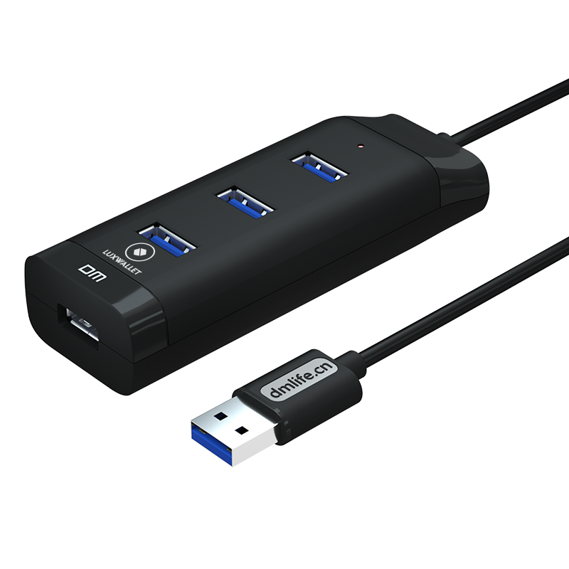Dr. Phone-LUXWALLET BlazePort – 4-poorts USB 3.0 Hub Hub – Hoge Transfer Snelheid - Compatibiliteit met Desktop – Zwart€ 17,95€ 14,83Hub