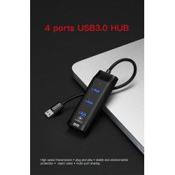 Dr. Phone-LUXWALLET BlazePort – 4-poorts USB 3.0 Hub Hub – Hoge Transfer Snelheid - Compatibiliteit met Desktop – Zwart€ 17,95€ 14,83Hub