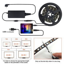 Dr. Phone-DrPhone AuraGlow Pro - Ambient Monitor / TV Beweegbare LED Lampen (enkel voor Windows) - 3 Meter€ 44,95€ 37,15DrPhoneVerlichting