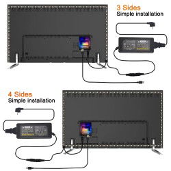 Dr. Phone-DrPhone AuraGlow Pro - Ambient Monitor / TV Beweegbare LED Lampen (enkel voor Windows) - 3 Meter€ 44,95€ 37,15DrPhoneVerlichting