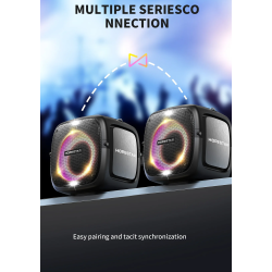 Dr. Phone-DrPhone SolarFlare – Karaoke Bluetooth Speaker – Twee Microfoons – Bluetooth 5.0 – Met RGB Verlichting€ 154,95€ 128,06Draadloze speaker