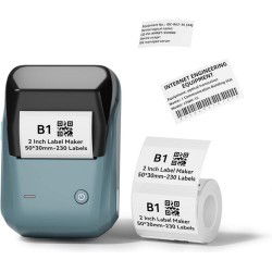 Dr. Phone-DrPhone LabelMate - Draagbare Labelprinter – Zonder Inkt – Mobiele App - Print Breedte 20-50mm - 203dpi - 1500mAh€ 59,95€ 49,55Printer