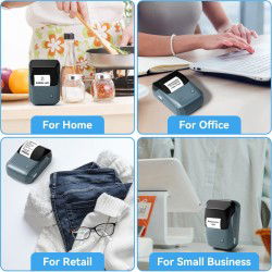 Dr. Phone-DrPhone LabelMate - Draagbare Labelprinter – Zonder Inkt – Mobiele App - Print Breedte 20-50mm - 203dpi - 1500mAh€ 59,95€ 49,55Printer