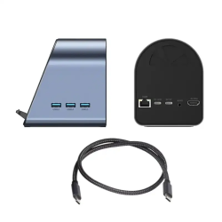 Dr. Phone-DrPhone PowerBoost – 9 In 1 Hub – 15W Draadloos Opladen – 3x USB 3.0 – Kaartlezer – USB-C 100W – HDMI 4K– RJ45 Gigabit Poort€ 79,95€ 66,07Hub