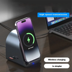 Dr. Phone-DrPhone PowerBoost – 9 In 1 Hub – 15W Draadloos Opladen – 3x USB 3.0 – Kaartlezer – USB-C 100W – HDMI 4K– RJ45 Gigabit Poort€ 79,95€ 66,07Hub