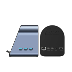 Dr. Phone-DrPhone PowerBoost – 9 In 1 Hub – 15W Draadloos Opladen – 3x USB 3.0 – Kaartlezer – USB-C 100W – HDMI 4K– RJ45 Gigabit Poort€ 79,95€ 66,07Hub