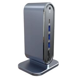 Dr. Phone-DrPhone XtremeHub – 12 In 1 USB-C Hub – 4x USB 3.0 – HDMI – VGA – Kaartlezer – Ethernet Gigabit – 3.5MM Audio – Zilver€ 74,95€ 61,94Hub