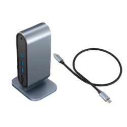 Dr. Phone-DrPhone XtremeHub – 12 In 1 USB-C Hub – 4x USB 3.0 – HDMI – VGA – Kaartlezer – Ethernet Gigabit – 3.5MM Audio – Zilver€ 74,95€ 61,94Hub