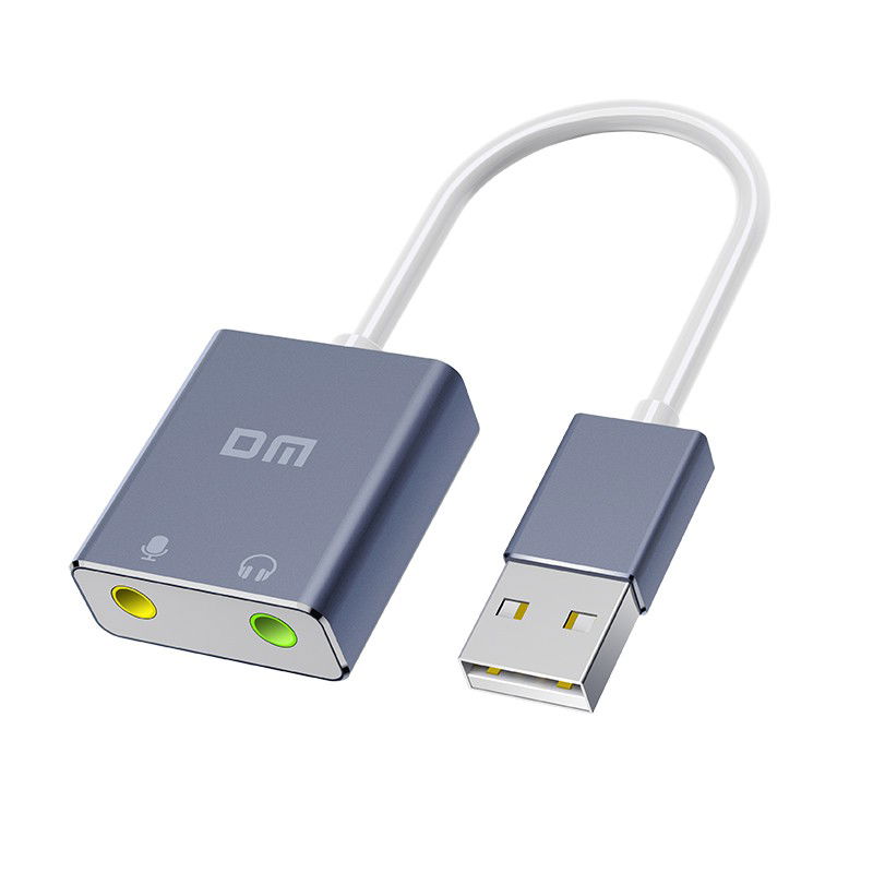 Dr. Phone-DrPhone FxSound - USB externe geluidskaart naar 3.5mm audio microfoon / audio interface AUX adapter 7.1€ 14,95€ 12,36DrPhoneAudio kabel
