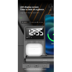 Dr. Phone-DrPhone FlexiCharge 5-in-1 - Draadloze Oplader - 15W Max - Alle smartphones / iOS Smartwatch (serie 1- 8) - Zwart€ 54,95€ 45,41DrPhoneDockingstation