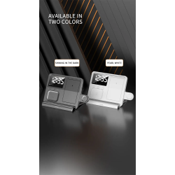 Dr. Phone-DrPhone FlexiCharge 5-in-1 - Draadloze Oplader - 15W Max - Alle smartphones / iOS Smartwatch (serie 1- 8) - Zwart€ 54,95€ 45,41DrPhoneDockingstation
