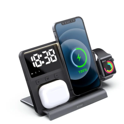 Dr. Phone-DrPhone FlexiCharge 5-in-1 - Draadloze Oplader - 15W Max - Alle smartphones / iOS Smartwatch (serie 1- 8) - Zwart€ 54,95€ 45,41DrPhoneDockingstation