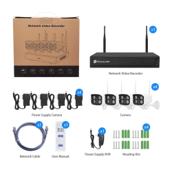 Dr. Phone-DrPhone GuardWatch – Security Surveillance Camera Kit– IP66 Waterdicht – Tuya App/Smart Life – Bewegingsdetectie – Nachtzicht€ 279,95€ 231,36IP Camera