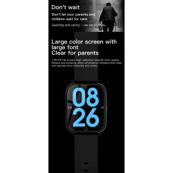 Dr. Phone-DrPhone ZONE4 - 4G Sim -Real Time GPS Smartwatch 1.69 Inch Grote Kleurenscherm - SOS Knop - Videobellen - GPS App - Zwart€ 94,95€ 78,47DrPhone4G Smartwatches