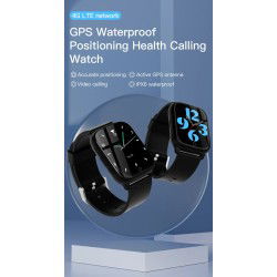 Dr. Phone-DrPhone ZONE4 - 4G Sim -Real Time GPS Smartwatch 1.69 Inch Grote Kleurenscherm - SOS Knop - Videobellen - GPS App - Zwart€ 94,95€ 78,47DrPhone4G Smartwatches