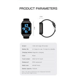 Dr. Phone-DrPhone ZONE4 - 4G Sim -Real Time GPS Smartwatch 1.69 Inch Grote Kleurenscherm - SOS Knop - Videobellen - GPS App - Zwart€ 94,95€ 78,47DrPhone4G Smartwatches