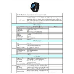 Dr. Phone-DrPhone ZONE4 - 4G Sim -Real Time GPS Smartwatch 1.69 Inch Grote Kleurenscherm - SOS Knop - Videobellen - GPS App - Zwart€ 94,95€ 78,47DrPhone4G Smartwatches