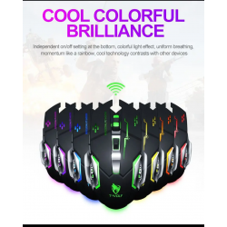 Dr. Phone-Elementkey M1 - Wireless Gaming Muis - Oplaadbaar + Draadloos - LED - 6 knoppen - 2400 DPI - USB Optische Ergonomische – Zwart€ 27,95€ 23,10ElementkeyMuis8720118009253