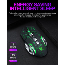 Dr. Phone-Elementkey M1 - Wireless Gaming Muis - Oplaadbaar + Draadloos - LED - 6 knoppen - 2400 DPI - USB Optische Ergonomische – Zwart€ 27,95€ 23,10ElementkeyMuis8720118009253