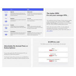 Dr. Phone-Deeper Connect Air - Draagbare VPN + Privacy + Miner + 7 Laag Firewall Beveiliging voor al je WiFi apparaten - Laptop / PC€ 199,95€ 165,25DeeperVPN + Beveiliging