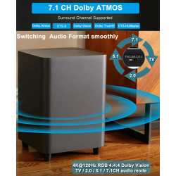 Dr. Phone-DrPhone AudioLink2 - HDMI 2.1 Audio Extractor - 4K 120Hz 8K 60Hz - Splitter / Converter Ontvanger - Atmos voor PS5/KPN/Ziggo€ 59,95€ 49,55DrPhoneAudio-extractors