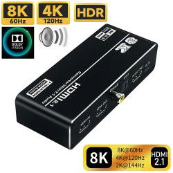 Dr. Phone-DrPhone AudioLink2 - HDMI 2.1 Audio Extractor - 4K 120Hz 8K 60Hz - Splitter / Converter Ontvanger - Atmos voor PS5/KPN/Ziggo€ 59,95€ 49,55DrPhoneAudio-extractors