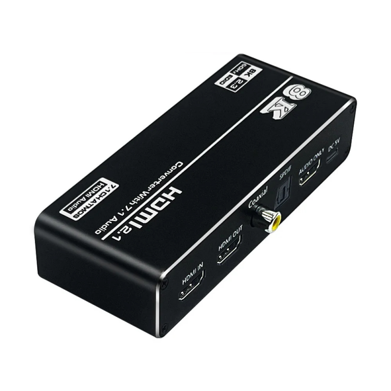 Dr. Phone-DrPhone AudioLink2 - HDMI 2.1 Audio Extractor - 4K 120Hz 8K 60Hz - Splitter / Converter Ontvanger - Atmos voor PS5/KPN/Ziggo€ 59,95€ 49,55DrPhoneAudio-extractors