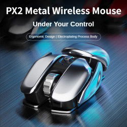 Dr. Phone-Elementkey IPM7 PX2 Draadloze 2.4Ghz USB 1600 DPI - 6 toetsen – Stille muis – Oplaadbaar - Metalen Scroller - SpaceGray€ 32,95€ 27,23Muis8720118723203