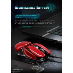 Dr. Phone-Elementkey IPM7 PX2 Draadloze 2.4Ghz USB 1600 DPI - 6 toetsen – Stille muis – Oplaadbaar - Metalen Scroller - SpaceGray€ 32,95€ 27,23Muis8720118723203