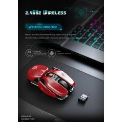 Dr. Phone-Elementkey IPM7 PX2 Draadloze 2.4Ghz USB 1600 DPI - 6 toetsen – Stille muis – Oplaadbaar - Metalen Scroller - SpaceGray€ 32,95€ 27,23Muis8720118723203