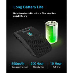 Dr. Phone-DrPhone Multipoint - Handsfree - Auto Accessoires - Bellen - Draadloze Bluetooth Carkit met Spraakbesturing - Zwart€ 34,95€ 28,88FM-transmitter / Carkit