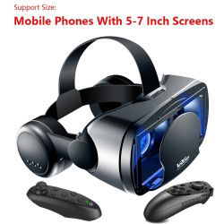 Dr. Phone-DrPhone RealityVision - Vr Bril - 3D - Incl. Koptelefoon - Incl. Controller - Geschikt Voor 5-7 Inch Smartphones- Zwart€ 49,95€ 41,28DrPhoneVirtual reality bril