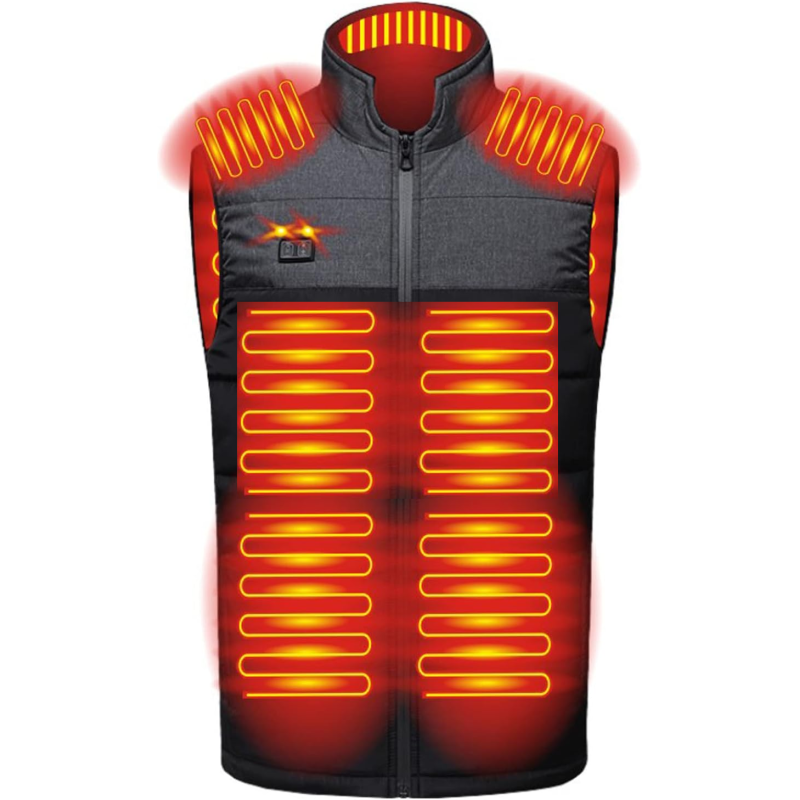 Dr. Phone-DrPhone HeatShield – Elektrisch Verwarmde Bodywarmer Voor Mannen Met 13 Zones – Oplaadbaar – Maat L– Wasbaar - Zwart€ 49,95€ 41,28Elektrisch (Verwarmde) Bodywarmer
