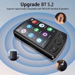 Dr. Phone-DrPhone MX7 Audio MP3/ MP4 Speler met Clip & Scherm - Bluetooth 5.2 - 8GB Interne Geheugen – Zwart€ 44,95€ 37,15MP3/MP4 Speler8720118617755