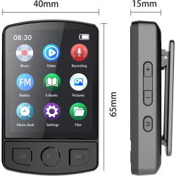 Dr. Phone-DrPhone MX7 Audio MP3/ MP4 Speler met Clip & Scherm - Bluetooth 5.2 - 8GB Interne Geheugen – Zwart€ 44,95€ 37,15MP3/MP4 Speler8720118617755