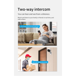 Dr. Phone-DrPhone GuardEye – Indoor Wifi Beveiligingscamera – Met Mobiele App – Infrarood Camera – Nachtvisie camera€ 39,95€ 33,02IP Camera