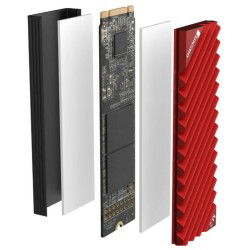 Dr. Phone-DrPhone CoolFusion M2 Elite - M.2 2280 SSD Koellichaam - Heatsink voor PS5 / Desktop - Verbeterde Prestaties en Duurzaamheid€ 19,95€ 16,49DrPhoneHarde Schijf Behuizing